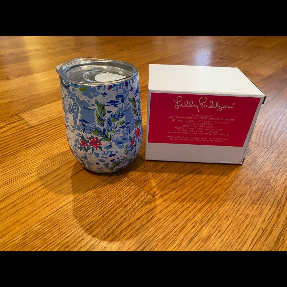 Lily Pulitzer gwp tumbler